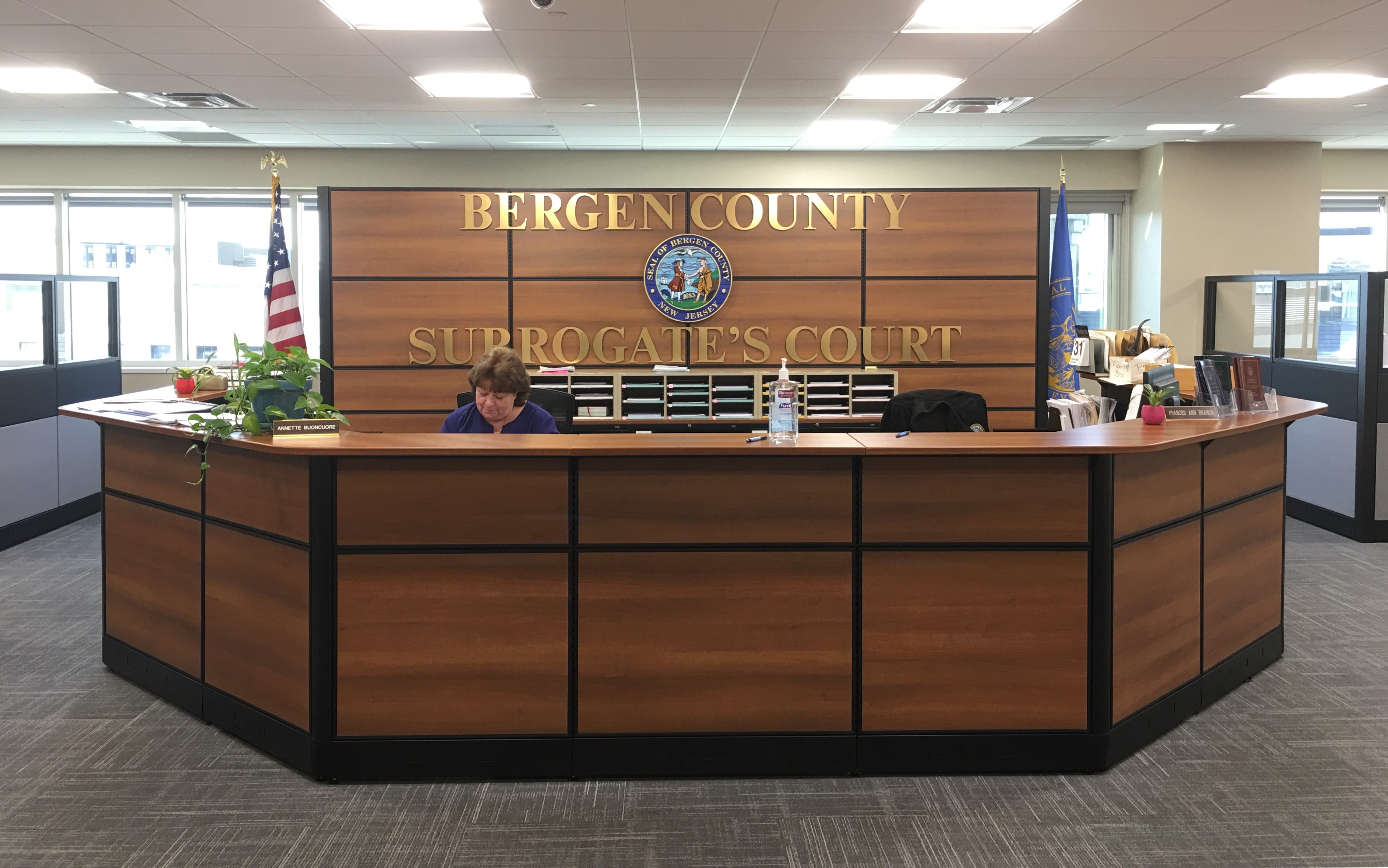 Surrogate's Court front desk