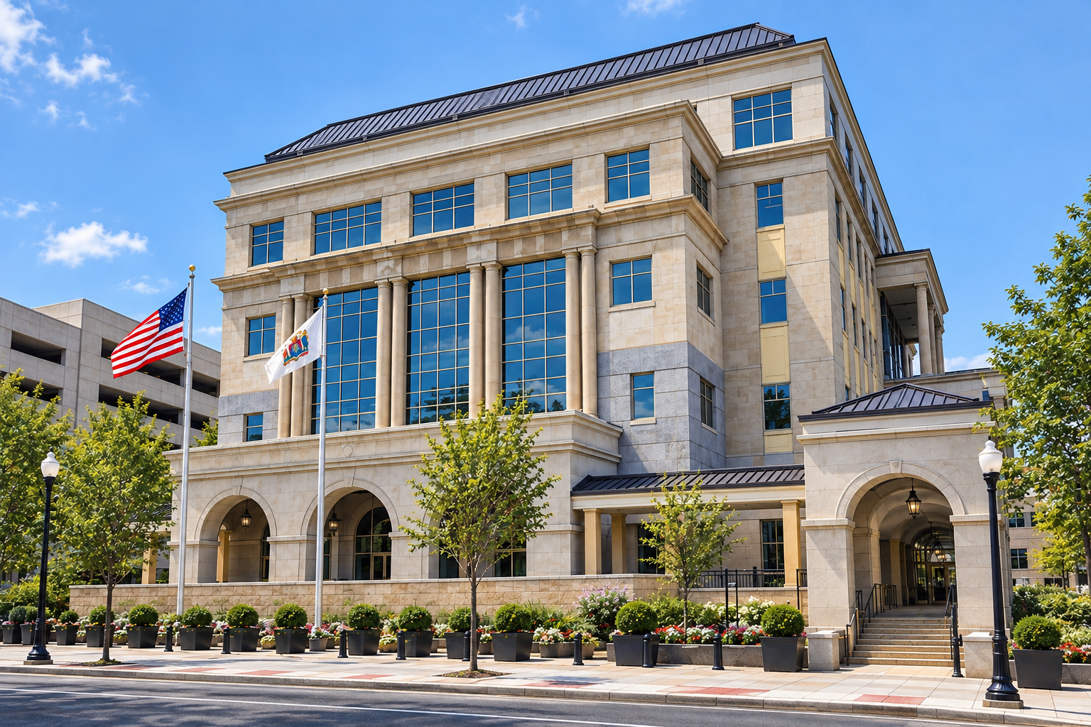 Two Bergen County Building